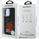 8. Etui Karl Lagerfeld Silicone Heart Sign Logo MagSafe na iPhone 16 Pro - czarne
