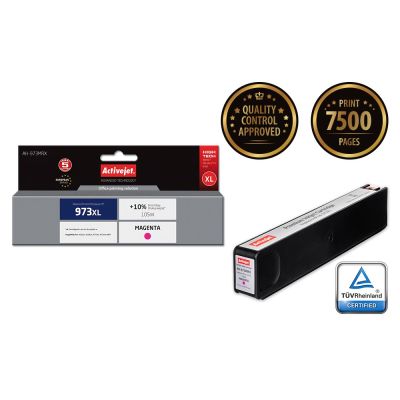 2. Activejet AH-973MRX Tusz (zamiennik HP 973XL F6T82AE; Premium; 105 ml; czerwony)