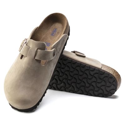5. Birkenstock męskie chodaki BOSTON BS 1018147 TABACCO BROWN (szerokość standardowa)