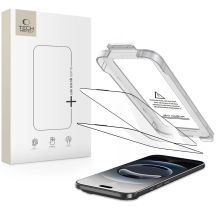 Szkło hartowane Tech-Protect Quick Set+ 2-pack na iPhone 17 Air - czarne