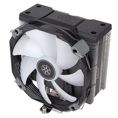 12. Silverstone SST-ARV140-ARGB system chłodzenia komputerów Procesor Chłodnica powietrza 14 cm Czarny, Szary 1 szt.