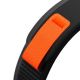 4. Pasek Tech-Protect Nylon na Garmin Fenix 5 / 6 / 6 Pro / 7 - czarno-pomarańczowy