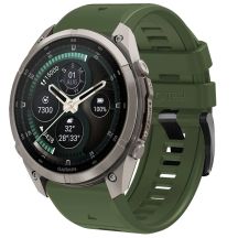 Pasek Tech-Protect Silicone na Garmin Fenix 5 / 6 / 6 Pro / 7 / 8 / 8 Pro / E / 9 / 9 Pro (47 mm) - zielony