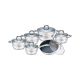 Zestaw garnków POT SET 12PCS SALERNO BR-4004