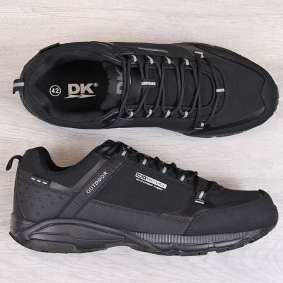 3. Buty trekkingowe wodoodporne czarne DK DK11A