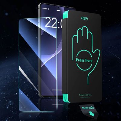 2. Szkło hartowane ESR Tempered Glass 2-pack na Samsung Galaxy S25 Ultra - przezroczyste