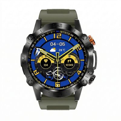 4. Smartwatch Gravity Czarny 2 Paski GT20-7