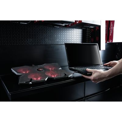 7. Podkładka chłodząca TRUST GXT 278 Yozu 20817 (17.x cala; 4 wentylatory)