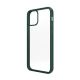 4. Etui PanzerGlass ClearCase na iPhone 12 Pro Max - przezroczysto-zielone