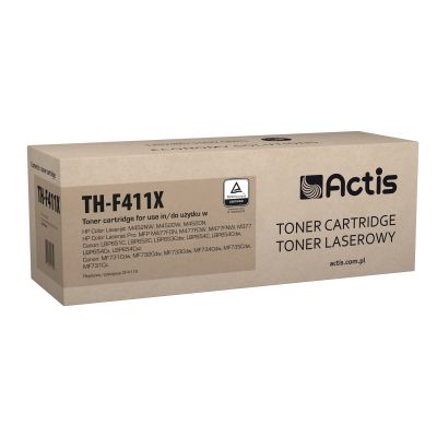 Actis TH-F411X Toner (zamiennik HP 410X CF411X; Standard; 5000 stron; niebieski)