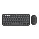 11. Logitech 920-012239 klawiatura Dołączona myszka Uniwersalne RF Wireless + Bluetooth QWERTY Amerykański międzynarodowy Grafitowy