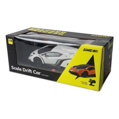 9. Licencjonowany Amewi RC Drift Lamborghini Veneno Biały