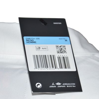 7. Koszulka Air Jordan Quai 54 Printed Shooting Shirt White - DM0754-100