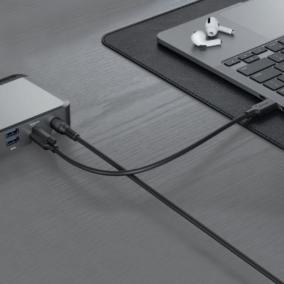 9. ALOGIC DX3 Przewodowa USB 3.2 Gen 1 (3.1 Gen 1) Type-C Czarny, Szary