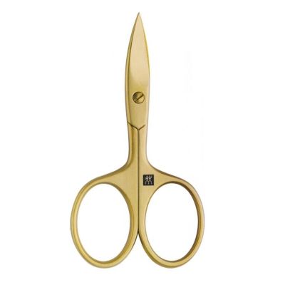 3. Zestaw do manicure ZWILLING Twinox Gold Edition 97747-004-0 – czarne skórzane etui 3 elementy - czarny