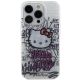 3. Etui Hello Kitty IML Kitty On Bricks Graffiti na iPhone 15 Pro Max - białe