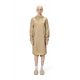 8. Kurtka, płaszcz przeciwdeszczowy Rains unisex Fishtail Parka W3 18140 24 SAND