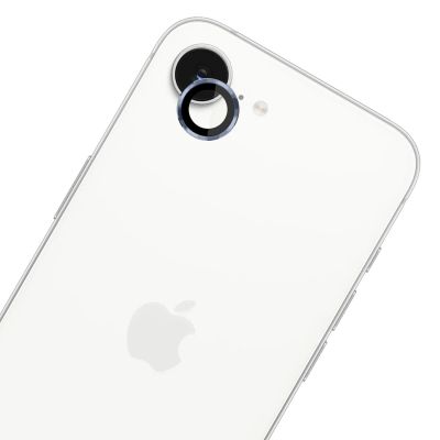 12. Szkło hartowane na obiektyw aparatu 3mk Lens Protection Pro do iPhone 16e - niebieskie