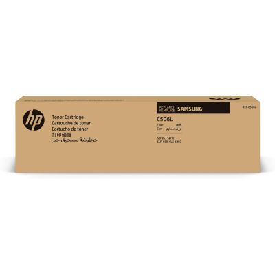 3. Samsung Oryginalny błękitny toner o wysokiej wydajności HP CLT-C506L