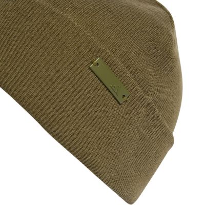 4. Czapka adidas Tonal Beanie oliwkowa KT4777