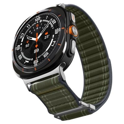 2. Pasek Spigen WBF0 na Samsung Galaxy Watch Ultra 47 mm - zielony