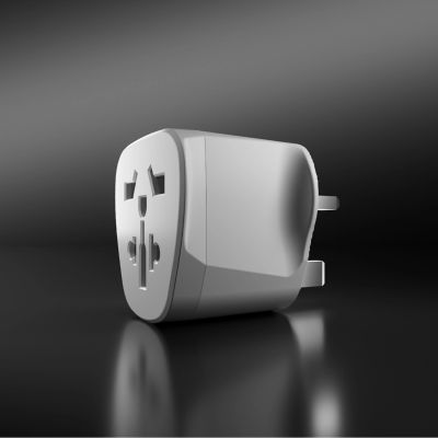 6. Adapter podróżny SBS UK - uniwersalny - biały