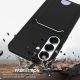 2. Etui na Samsung Galaxy S26 z TPU z uchwytem na kartę i smyczą crossbody - czarne