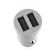 4. Mini ładowarka Baseus Grain Car Charger CCALL-ML02 samochodowa 2x USB-A 3.1A - biała