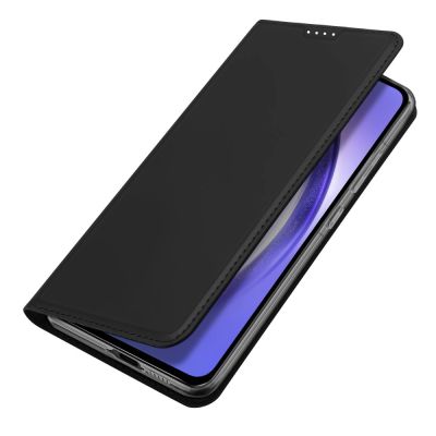 2. Etui Dux Ducis Skin Pro z klapką i miejscem na kartę na Samsung Galaxy A55 5G - czarne