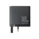 4. Ładowarka GaN UK Joyroom JR-TCG05UK 140W 3x USB-C USB-A + kabel USB-C / USB-C 240W 1.2m