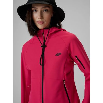 4. Kurtka softshell wiatroodporna damska 4F 4FRSS26TSOFF645-53S