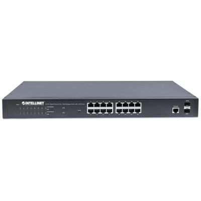 3. INTELLINET SWITCH GIGABIT ZARZĄDZALNY 16X RJ45 POE