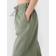 5. Spodnie casual parachute oversize damskie 4F 4FRSS24TTROF1330-44S