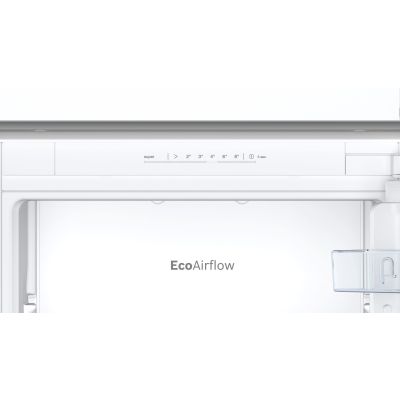7. Lodówka BOSCH KIN86NSE0 do zabudowy z dolnym zamrażalnikiem, 177.2 x 54.1 cm, zawias ślizgowy, NoFrost