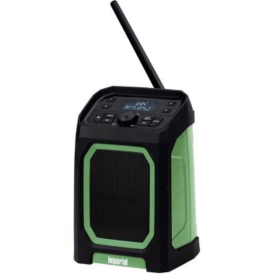 4. Imperial DABMAN OR 5 mobiele DAB+/FM buitenradio Przenośny Cyfrowy Czarny, Zielony