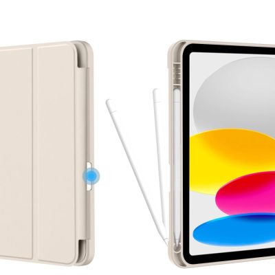 5. Etui Tech-Protect SC Pen na iPad 10.9" 2022 - beżowe