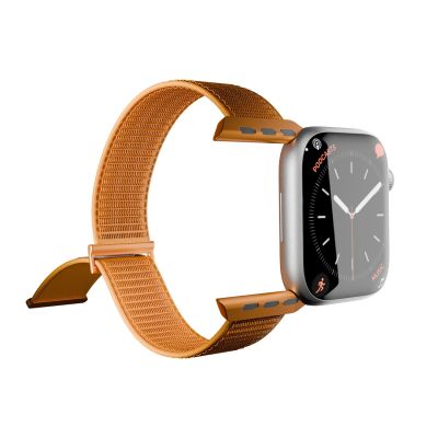 7. Pasek Puro Sport na Apple Watch 44/45/46/49mm - pomarańczowy