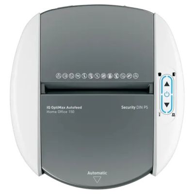 13. Niszczarka Leitz IQ Optimax AutoFeed 150, P5, 150 kartek, 15 l kosz