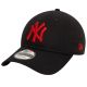 New Era 9TWENTY League Essentials New York Yankees Cap 60471471 Czarne OSFA