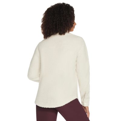 3. Skechers Sherpa Jacket JA182-CRW Beżowe L