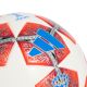 3. Piłka nożna adidas UCL Womens 25/26 Final Mini czerwono-biała JW1327