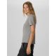 4. T-shirt loose z nadrukiem damski 4F 4FKAW26TTSHF4502-26S