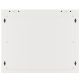 12. Szafa instalacyjna Rack wisząca 19" 9U 600x450 szara drzwi metalowe LANBERG (Flat Pack)