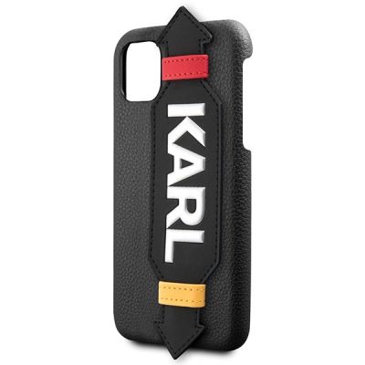 3. Etui Karl Lagerfeld Strap na iPhone 11 Pro 5,8" - czarne