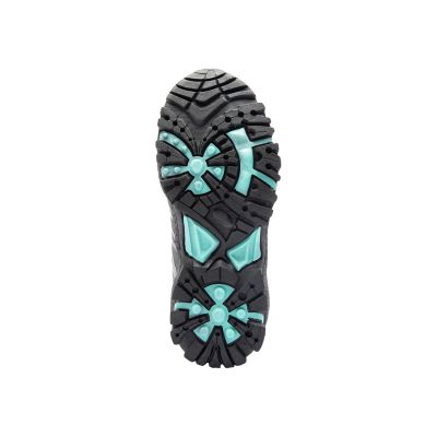 7. Wodoodporne buty turystyczne dziecięce dla chłopca/dziewczynki Trollkids Kids Trolltunga Hiker Low anthracite/mint (155-609)