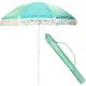 PARASOL PLAŻOWO OGRODOWY Z FRĘDZLAMI 174CM ZIELONY