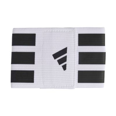 Opaska kapitana adidas Real Madryt biało-czarna KR7574