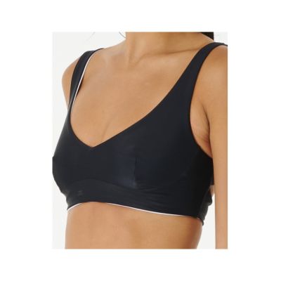 7. Top RIP CURL Mirage Revo Crop czarny