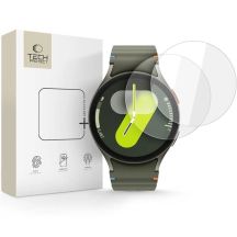Szkło hartowane Tech-Protect Glass Fit+ 2-pack na Samsung Galaxy Watch 40 / 41 / 42 / 43 / 44 mm - przezroczyste
