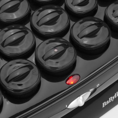 8. BaByliss Thermo Ceramic Rollers Zestaw do stylizacji włosów Czarny, Stal nierdzewna 50 W 2 m